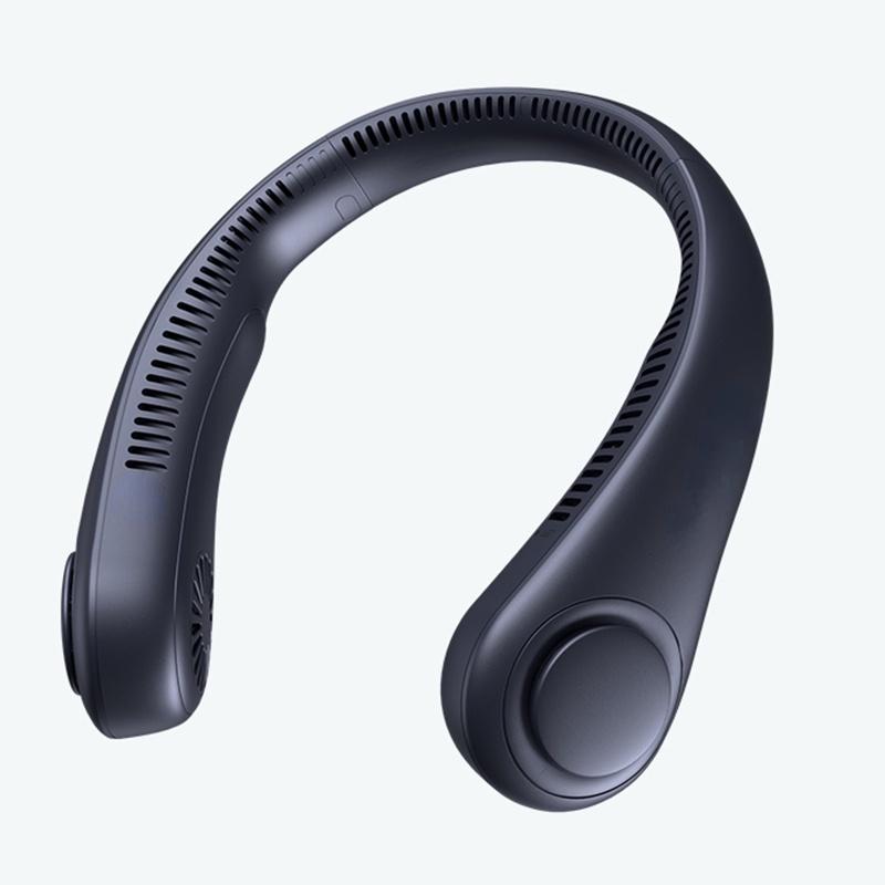 Portable Neck Fan Black