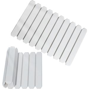 Foldable Stone Bath Mat, Diatomaceous Earth Mat, Quick Dry Slatted Shower Mat, Non-Slip Bathroom Floor Mat with Portable Design for Tub, Sink, and Entryway  23.8" x 15.3", Gray White