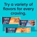 Ratio Soft Baked Bars, Chocolate Chunk Cookie, 1g Sugar, Keto Friendly, 5.34 oz (6 Bars)