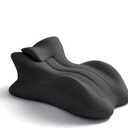 Pillow – Ergonomic Memory Foam Wedge Pillow with 27° Angle for Perfect Positioning Provides Contoured Waist & Neck Support for Couples – Ideal for Sleeping, Reading & Acid Reflux Relief