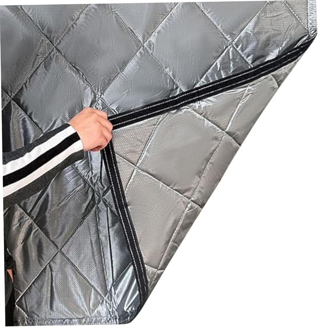 Thermal Window Cover, 31.5x47 Inch Thermal Insulated Window Curtain, Windproof  Coldproof Winter Insulation Kit Reduce Noise...