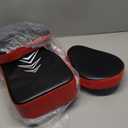 ZOOFOX 2-in-1 Punching Mitts and Kick Pack Set, Curved Focus Mitts and Taekwondo Kick Pad, Adjustable Strike Shield Arm Pad for Muay Thai and MMA