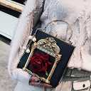 Victorian Handbag Gothic Purses Lolita Shoulder Bag for Women Vintage Clutch