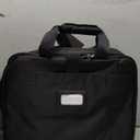 Lekebobor Rolling Laptop Bag - Laptop Briefcase on Wheels for Women/Men Fits Up to 15.6Inch Rolling computer Bags Water Resistant for Travel Work and Business (Black)