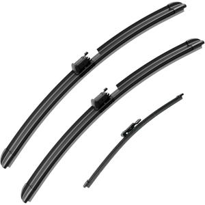 EMITHSUN 26"+21"+11" Sprayer Wiper Blades Automotive Front Rear Windshield Wipers Replacement for Lincoln Aviator 2020-2023,Not Heated Easy DIY Install (Set of 3)