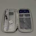 Insulin Cooler Travel Case,EVA Insulation Travel Medicine Kit with Temperature Display for Diabetes Care,Insulin Pen and Other Diabetic Supplies (Green-Temp)