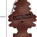 LITTLE TREES Car Air Freshener | Hanging Tree Provides Long Lasting Scent for Auto and Home | Leather, 24 Air Fresheners