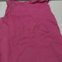 Eachyes Womens Boat Neck Seamless Tank Tops Sleeveless Double Layering Shirts Basic Going Out Tops Summer Outfits (Small, Magenta)