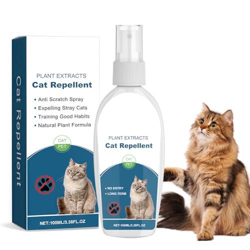 iALTERLL Cat Deterrent Spray Natural Safe Cat Repellent Indoor & Outdoor