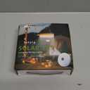 Solar Camping String Lights, 4 in 1 Outdoor Camping Lantern with 8 Lighting Modes(72.2Ft), Quick 30s Recovery, Waterproof, Type-C Fast Charging, Portable Camping Lights for Camping/Yard/Hiking