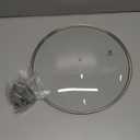 Victoria Round 10-Inch Glass Lid for Cast Iron Skillet or Pan, Custom Made for Only Victoria Brand, Diameter 9.5-Inch