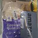 Ultra Soft Pillow Protectors with Zipper Standard Size - Set of 4 Breathable Pillow Covers - 100% Protection Against Stains, Dust & Dirt - Machine Washable (White)