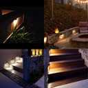12V G4 LED Bulb 3W Bi-Pin LED Disc Light Bulb 20-30 Watt Equivalent Warm White for Puck Lights in RV Trailers Campers Automotive Marine Landscape Lighting 6pcs