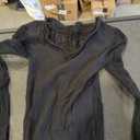 Womens Long Sleeve Jumpsuit V Neck Romper Sexy Bodycon Black, One Size