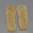 Sheepskin Insoles Women's Premium Think Wool Fur Fleece Inserts Cozy & Fluffy 10