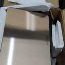 SIMPLI-Magic 13.2 Gallon (50L) Step Trash Can – Kitchen Garbage Can with Slow-Close Lid – Odor Control, Hands-Free, Easy to Clean, Brushed Stainless Steel (Rose Gold)