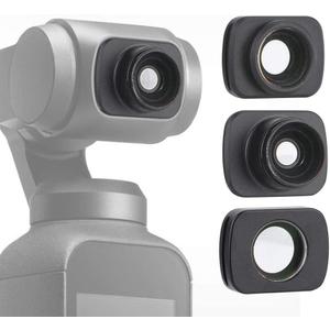 3Pcs Filter Set for Osmo, Micro-Wide Angle / 10X Macro/Fisheye Lens Filter Kit Set for OSMO Pocket Camera