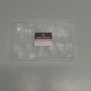 UNA GELLA Long Stiletto Gel Nail Tips: 216pcs Halloween Stiletto Almond Fake Nails Pre-shape Long Almond Press Ons for Full Cover Acrylic French False Nails For Nail Extension DIY Salon 12 Sizes