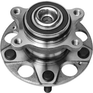 AUQDD 512256 Rear Wheel Hub and Bearing Assembly Compatible With 2006 07 08 09 10 2011 Ho-nda Civic (DX,LX,Si,EX,GX) /2006-2011 Ac-ura CSX [5 Lug Hub]