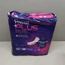 Prevail Plus | Long Length Incontinence Bladder Control Pads | Ultimate Absorbency | 90 Count (2 packs or 45)