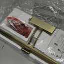 FUNCHDAY Picture Light Wireless, 13" Rechargeable Battery Operated Picture Lights with Remote Timer, 280LM Dimmable Gallery Light, Cordless Art Lighting for Paintings,Wall (Antique Brass)