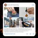 4 x Dumpster Fire Challenge Coin - Funny Desk Accessories for Work - Emotional Support Pocket Token Gift - Hilarious Coin Office Gift - Employee Appreciation Medal (Classic-1Pcs) (Silver-color-01)