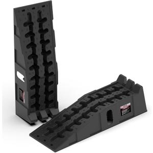 Car Ramps for Oil Changes and Lift, Portable High Profile Car Ramps for Garage, Heavy Duty Tire Ramps for Larger Vehicles and Support Jack, 2pcs