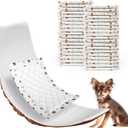 MICOOYO Dog Diaper Liners, Dog Diaper Pads, Disposable Dogs Booster Pads for Puppy, Belly Band Dogs Diapers Liners Male Doggie Diapers Inserts (Paws, XS 100Count)