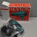 Revlon Volume Booster Hair Dryer | 1875W for Voluminous Lift and Body, (Green) (2 Piece Set)