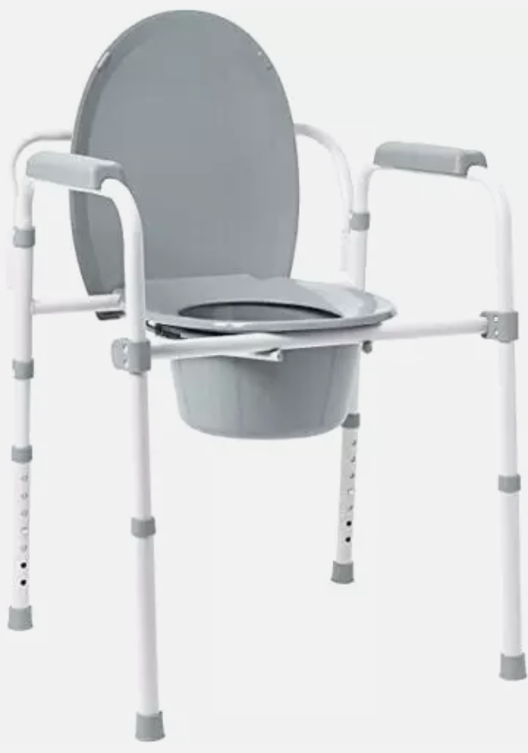 Guardian Folding 3-In-1 Steel Elongated Commode Part Number G1 200LX1 -/ BOX