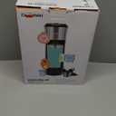 CHEFMAN Single Serve Coffee Maker, K Cup Coffee Machine: Compatible with K-Cup Pods and Ground Coffee, Brew 6 to 12oz Cup Drip Coffee Maker, 40oz Water Reservoir, Cup Lift, Filter Included