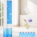 42 INCH Swamp Cooler Air Conditioner w/ 4 Modes & 3 Speeds, Aroma&Memory Function Evaporative Air Cooler, 4.2L Dual Tank, 15H Timer, 6 Ice Packs Portable Windowless Air Conditioner for Bedroom