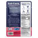 Safe Catch Skinless and Boneless Wild Pacific Pink Salmon Pouch, No Salt Added, Mercury Tested, Kosher, 3oz Pouches, Pack of 12