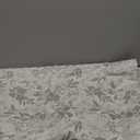 Joiedomi Twin Comforter Set Grey, 2 Pieces Floral Twin Bedding Set with 1 Soft Reversible Botanical Flower Comforter and 1 Pillow Sham, Bed in a Bag for All Seasons