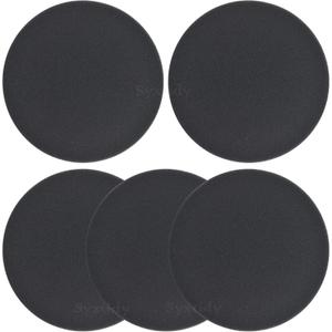 Vacuum Filter for Bissell, Filters Replacement for Bissell Powerforce Helix Bagless 2191, 2190, 2254, 2256, 1700, Part 1608225,5 Pack, Black