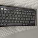 Logitech Pebble Keys 2 K380s, Multi-Device Bluetooth Wireless Keyboard with Customizable Shortcuts, Slim and Portable, Easy-Switch for Windows, macOS, iPadOS, Android, Chrome OS - Tonal Graphite