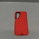 I-HONVA for Samsung Galaxy A16 5G Case Shockproof Dust/Drop Proof 3-Layer Full Body Protection [Without Screen Protector] Rugged Heavy Duty Cover Case for Galaxy A16 5G,Red/Black