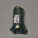 Fur Table Runner,Table Runners 14x72 Inches,Snow Table Runner,Green and Gold Print Decorations for Party Birthday Friends Giving Wedding Dinning Table (Green)