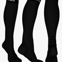 Physix Gear Compression Socks 20-30 mmHg - Men & Women - Running, Nurses, Shin Splints, Flight, Travel L/XL