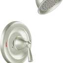 Moen 82733SRN Posi-Temp Pressure Balanced Tub and Shower Trim, Spot Resist Brushed Nickel