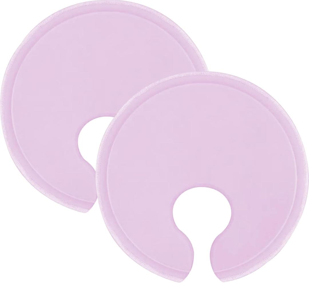 Coldcool Breast Therapy Gel Pack for Hot & Cold Relief - Reusable Lactation Ice Packs for Breastfeeding Engorgement, Post-Surgery Recovery, Mastiti(Purple)