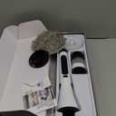 Electric Spin Scrubber, 8 in 1 Electric Cleaning Brush, Cordless Rechargeable Scrub Brush with 8 Replaceable Brush Heads, Adjustable Length and Angle Power Scrubber for Bathroom Tile Bathtub Glass (White Lz52)