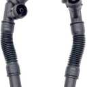 Set of 2 Crankcase Vent Hose Left and Right N63 pcv for BMW 550i 650i 750i X5 X6 Alpina B7 F01 F02 F07 F10 F12 F13 E70 E71 11157646086 11157646087