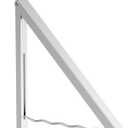 Clothes Drying Rack for Laundry Room Organization,Foldable Over The Door Drying Racks for Saving Space Silver 1 Pack