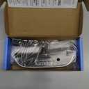 Etekcity Luggage Scale, Travel Essentials, Digital Suitcase Weight Scales for Travel Accessories, Hanging Baggage Scale with hook, 110 Pounds, Battery Included, Silver