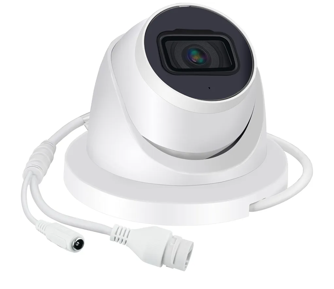 Dahua 8MP IR Dome Security Camera with Human/Vehicle Detection - 4K 30fps, IP67, PoE, 256GB SD, Built-in Mic - POE Network Camera for Outdoor 24/7 Monitoring (Dome-8MP-new)