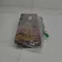 QEEIG Bathroom Floating Shelves for Wall - 15.7" Wall Mounted Shelf Over Toilet Farmhouse Home Decor Display Bookshelf Small 15.7 x 6.7 inch Set of 2, Rustic Brown (008-40BN)