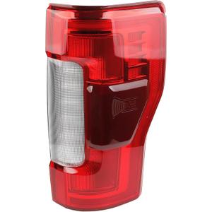 Dasbecan Right Passenger Side LED Tail Light Assembly Compatible with Ford F250 F350 F450 Super Duty 2017 2018 2019 Taillight Rear Lamp Replace KC3Z13404B Blind Spot Module Can be Installed