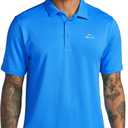 Willit Men's Golf Polo Shirt Short Sleeve Quick Dry Athletic Tennis Casual Shirts Golf Shirts for Men (Blue, M)