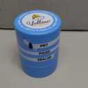 The Original Canned Dog Food Storage Container Patent Pending Reusable Airtight Can Cover Pet Food Sealer - Keeps Dog Food Can Fresh in the Fridge, Eliminates Odor, Easy to Use (Light blue and white)